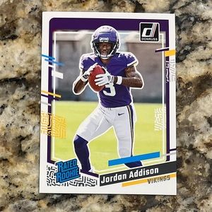Jordan Addison Rookie Card.